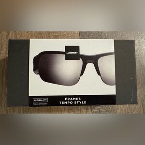 Bose Frames Tempo Bluetooth Sports Sunglasses with Polarized Lenses, Black